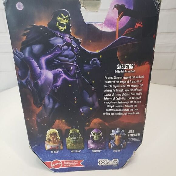 Mattel Masters of the Universe Masterverse Revelation Skeletor Action Figure - Picture 4 of 8